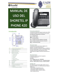 Shoretel IP420