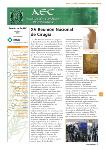 Descargar Boletín - Asociación Española de Cirujanos