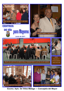 Boletín Junio 2011 - Ayuntamiento de Vélez