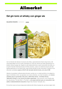 Del gin tonic al whisky con ginger ale - Noticias de