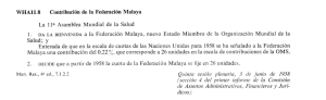 Contribución de la Federación Malaya