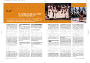 el flamenco es sólo una parte del folclore andaluz