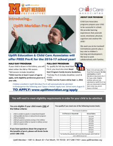 Uplift Meridian - Uplift Education