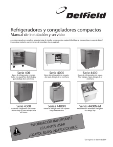 Refrigeradores y congeladores compactos