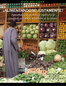 ¿alimentándose justamente?