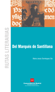 BVCM001211 Rutas Literarias. Del Marqués de Santillana