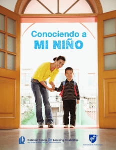 Transitioning to Kindergarten: Conociendo a Mi Nino