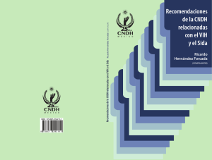 libro: recomendaciones de la cndh relacionadas con el vih y el sida