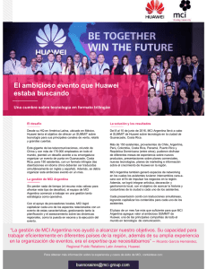 El ambicioso evento que Huawei estaba buscando