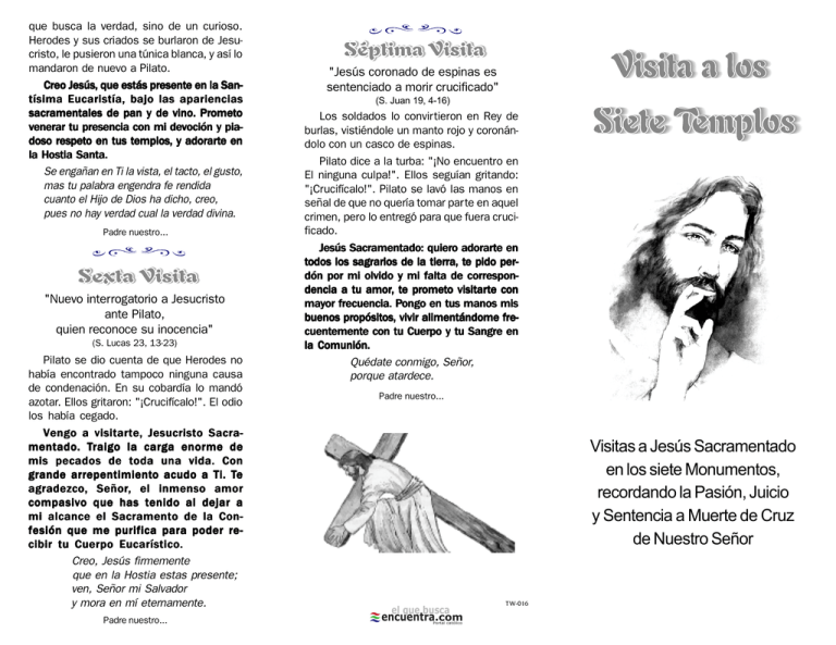 Visita a los 7 Templos