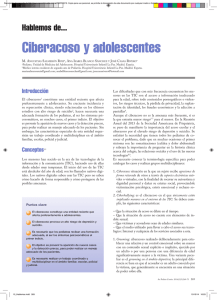 Ciberacoso y adolescentes - Anales de Pediatría Continuada