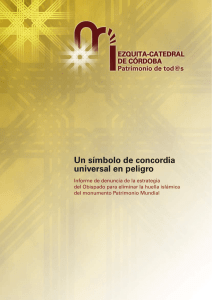 Un símbolo de concordia universal en peligro - Mezquita