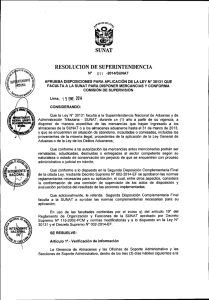 R. Superintendencia Nº 011-2014