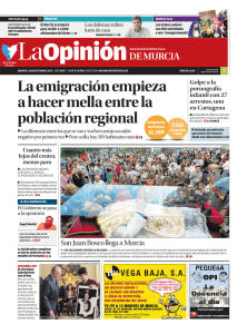 La emigración empieza a hacer mella entre la población regional