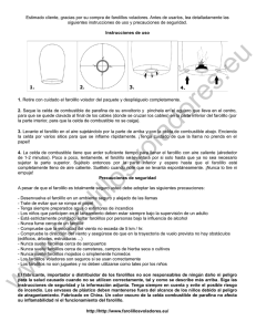 Manual de instrucciones del farolillo volador en formato PDF