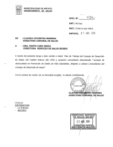 Cesfam Antuco - Servicio de Salud Biob&iacute;o