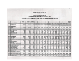 GOBIERNO DEL ESTADO DE COLIMA PRESUPUESTO EJERCIDO