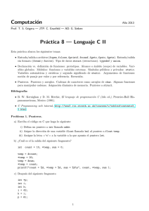 Computación Práctica 8 — Lenguaje C II