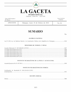 Constitución Política de Nicaragua