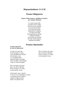 Hispanohablante 11-12 B Poema Obligatorio Poemas