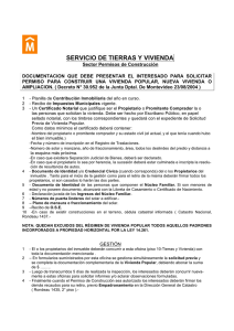 SERVICIO DE TIERRAS Y VIVIENDA