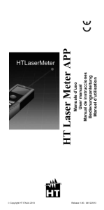 HT Laser Meter APP