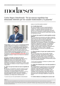 Carlos Magro (Interbrand): “En las marcas españolas hay