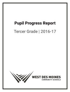 tercer grado descriptores para el informe de progreso del estudiante
