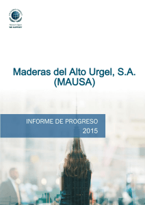 Maderas del Alto Urgel, SA (MAUSA)