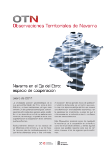 Observación Territorial de Navarra nº 7. Navarra en el Eje del Ebro