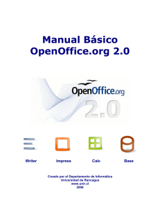Manual Básico OpenOffice.org 2.0