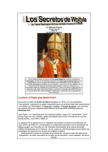 Luciani: el Papa que debía morir
