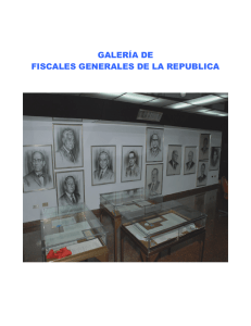 Biografías de los Fiscales Generales de la República