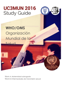 WHO/OMS Organización Mundial de la Salud - uc3mun