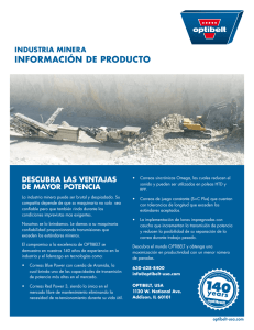 industria minera información de producto