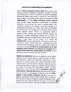 Contrato de Arrendamiento Oficinas COALIANZA SPS