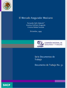 El Mercado Asegurador Mexicano