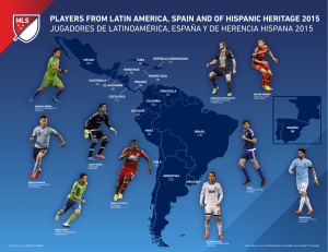 PLAYERS FROM LATIN AMERICA, SPAIN AND OF HISPANIC