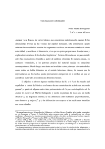 VOCALES EN CONTEXTO - Laboratorio de Estudios Fónicos