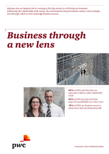 Business through a new lens