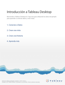 Introducción a Tableau Desktop