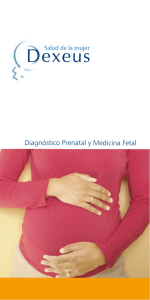 Diagnóstico Prenatal y Medicina Fetal