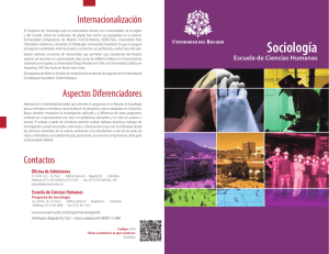Sociología - Universidad del Rosario