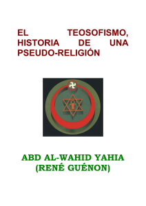 Guenon, Rene - religion