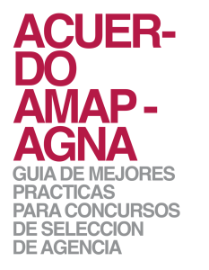 Acuerdo AGNA - AMAP 10 recomendaciones