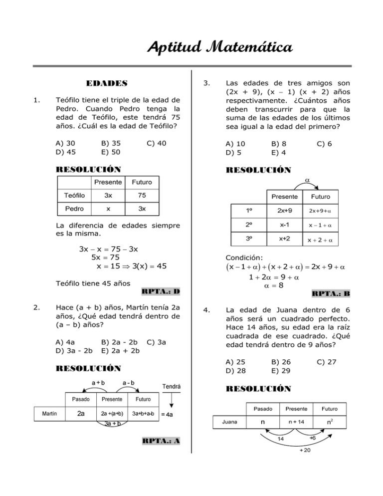 Aptitud Matemática