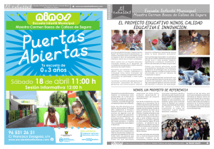 Revista Escolar – Enero 2015.