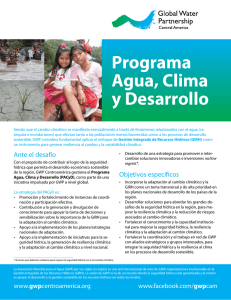 Programa Agua, Clima y Desarrollo