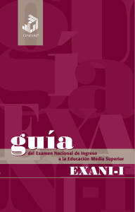 Guía EXANI-I 19a. ed. - Universidad Autónoma de Chihuahua