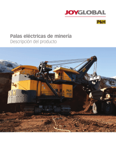 Palas eléctricas de minería